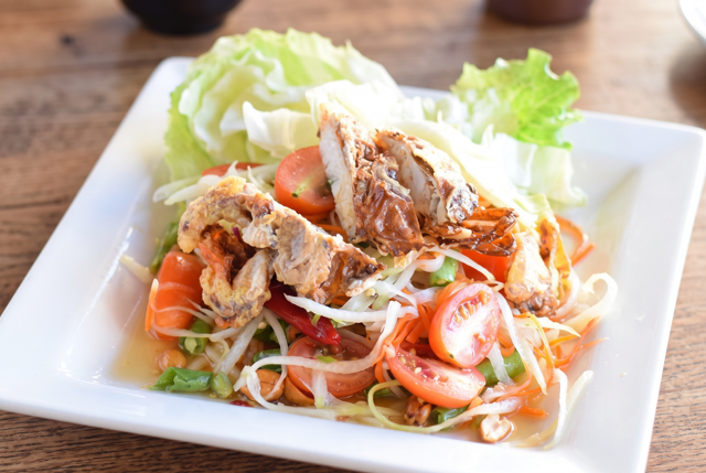 29. Soft Shell Crab Papaya Salad.
