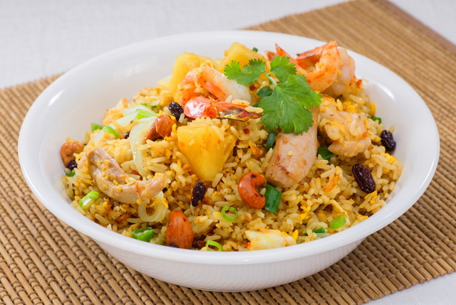 38. Pineapple Fried Rice.
